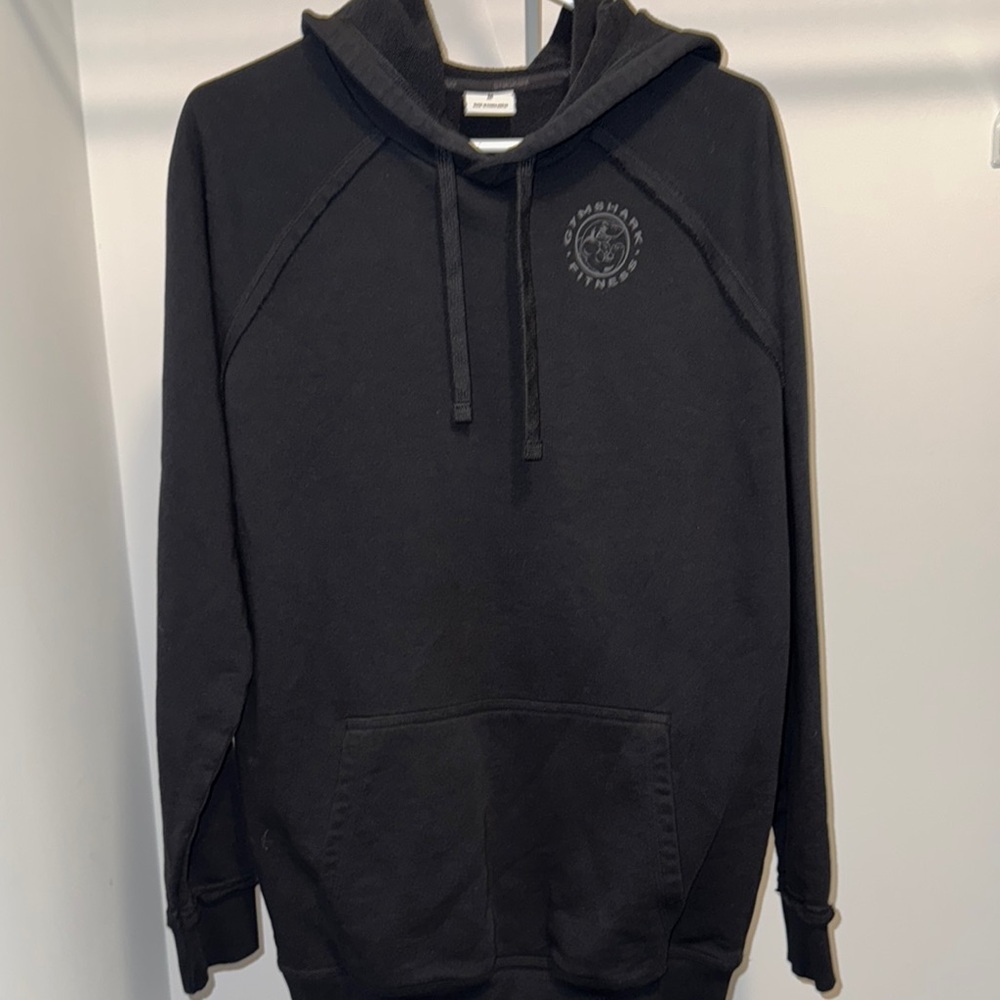 Gymshark Black Sweatshirt Classic Pullover Hoodie